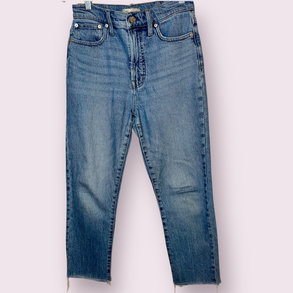 Madewell The Perfect Vintage Jeans Blue Denim Size 26